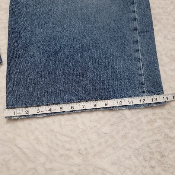 Current/Elliott Women's Wide Leg Crop Jeans Size 29 NWT Bromes Blue - Picture 14 of 16